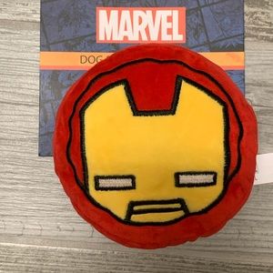 Brand new Buckle-down ironman dog squeaker toy Christmas stocking stuffer marvel